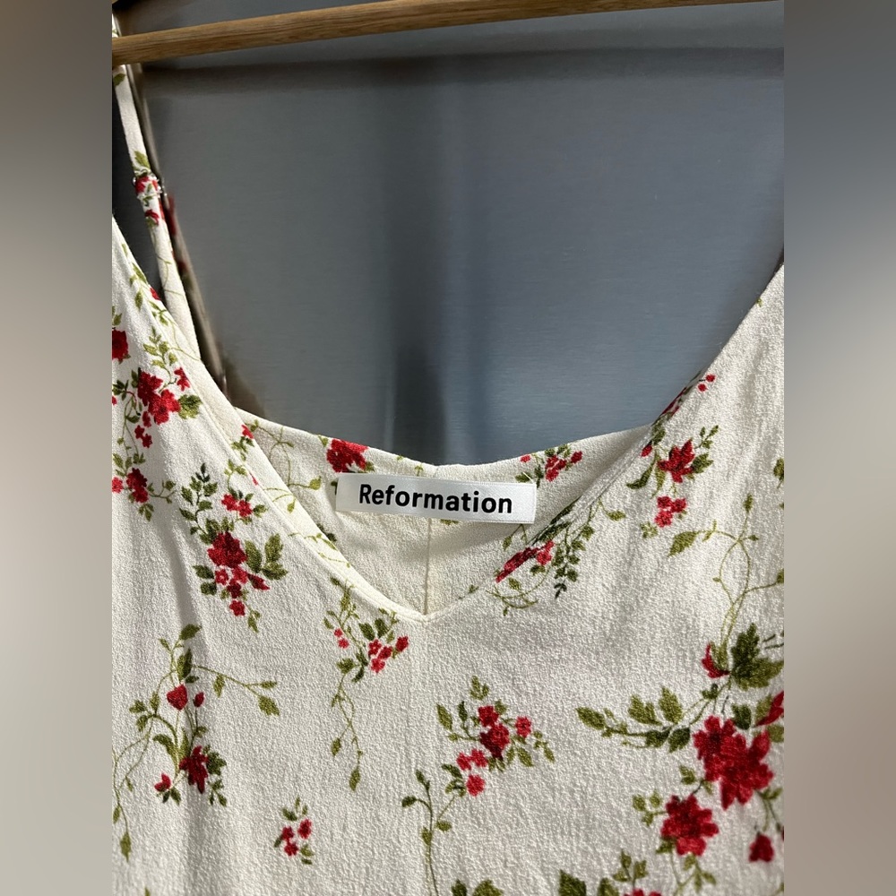 Reformation Marlowe Dress XS in Cream - Picture 1 of 4